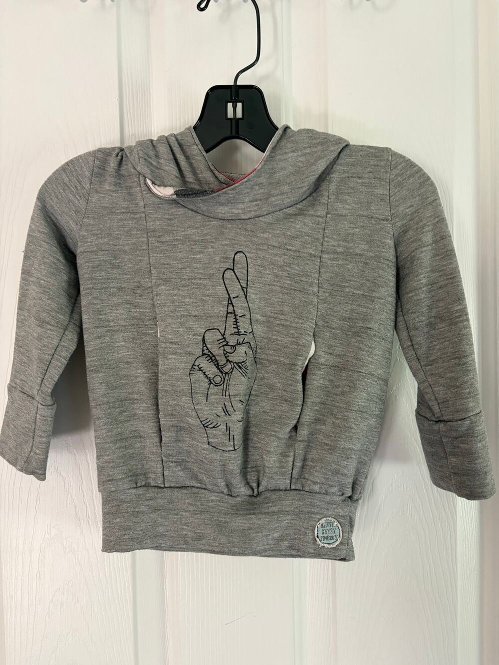 Plaid Lined Hoodie from Little Gypsy Finery